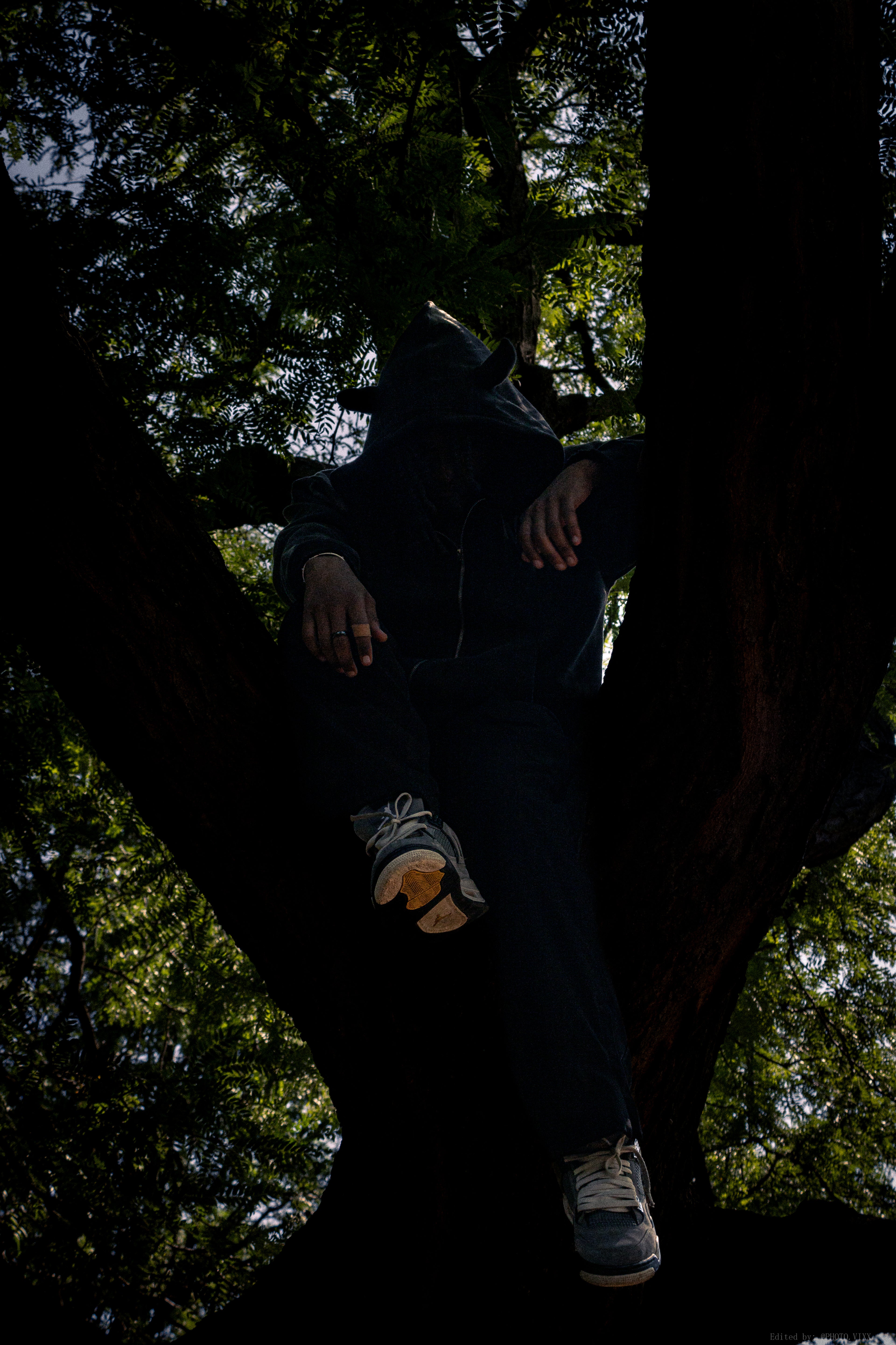DV8 “Unalike” Signature Hoodie Black