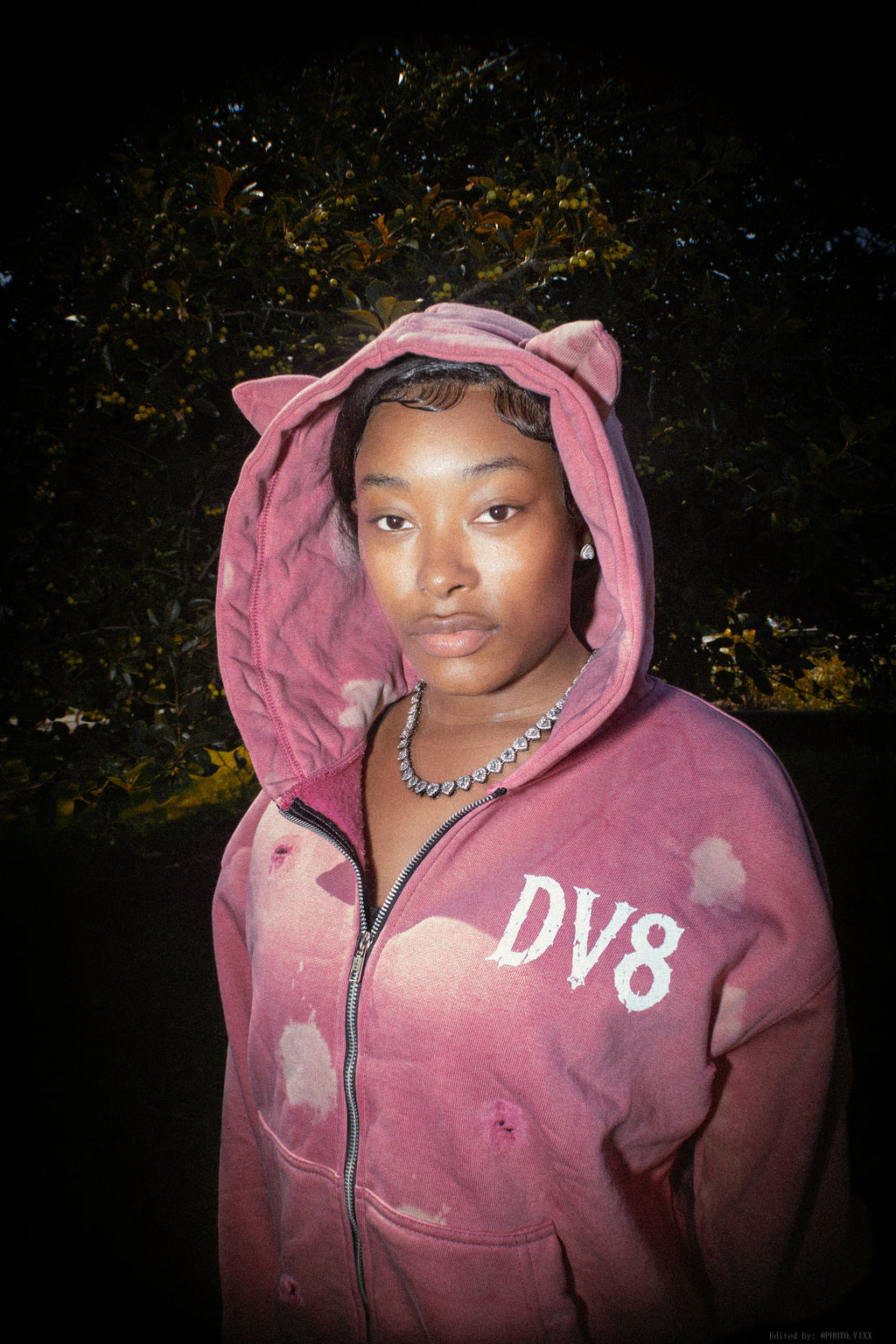 DV8 “Unalike” Signature Hoodie Pink